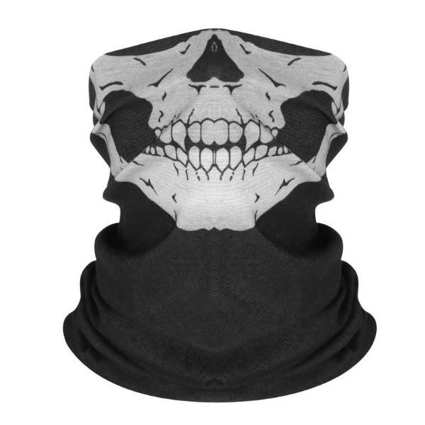 Gothic Skull Scarf for Lady or Gentleman with a Dark Side