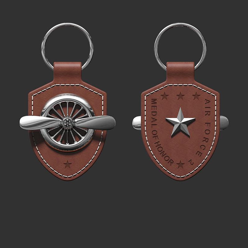 Rotatable Propeller Key Chain For Gift, Decoration, Car Key & Souvenir