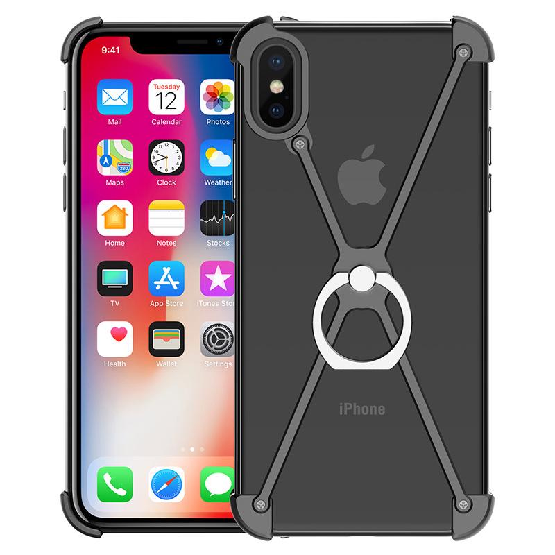 Super Cool X-shaped Case That Retains the Original Luxurious Look of iPhone