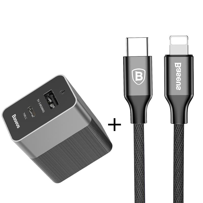 Insanely Fast USB & Type-C Wall Charger - Fast Charge Your Apple Devices