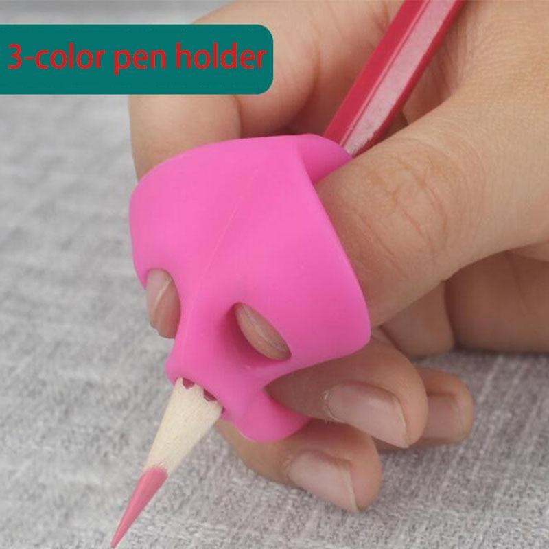 Pencil Grip Ergonomic Writing Aid Posture Correction Finger Grip for Kids