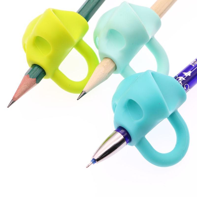 Pencil Grip Ergonomic Writing Aid Posture Correction Finger Grip for Kids