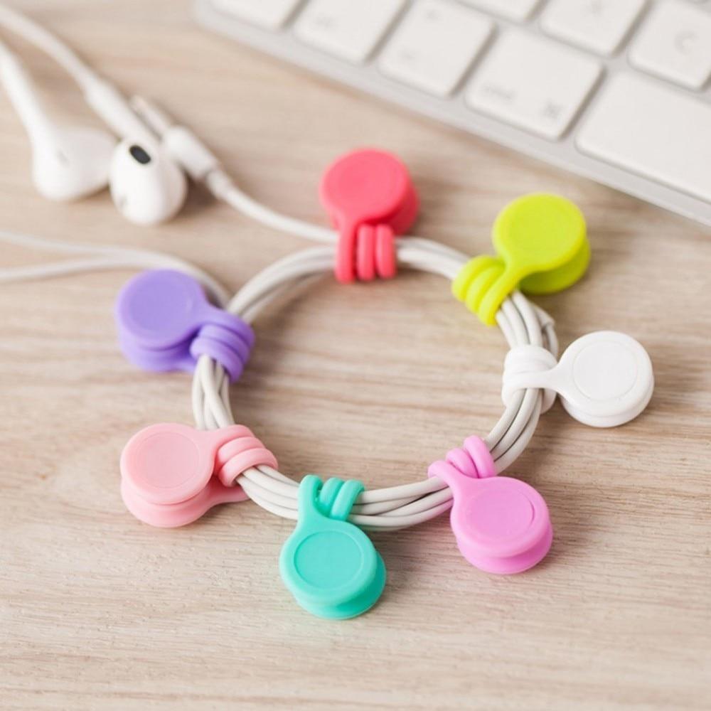 Magnetic Silicone Cable Organizer