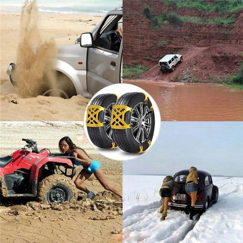 3pcs Snow Tire Chains