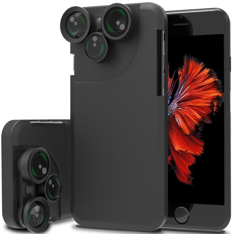 360° Rotating 4 In 1 Camera Lens