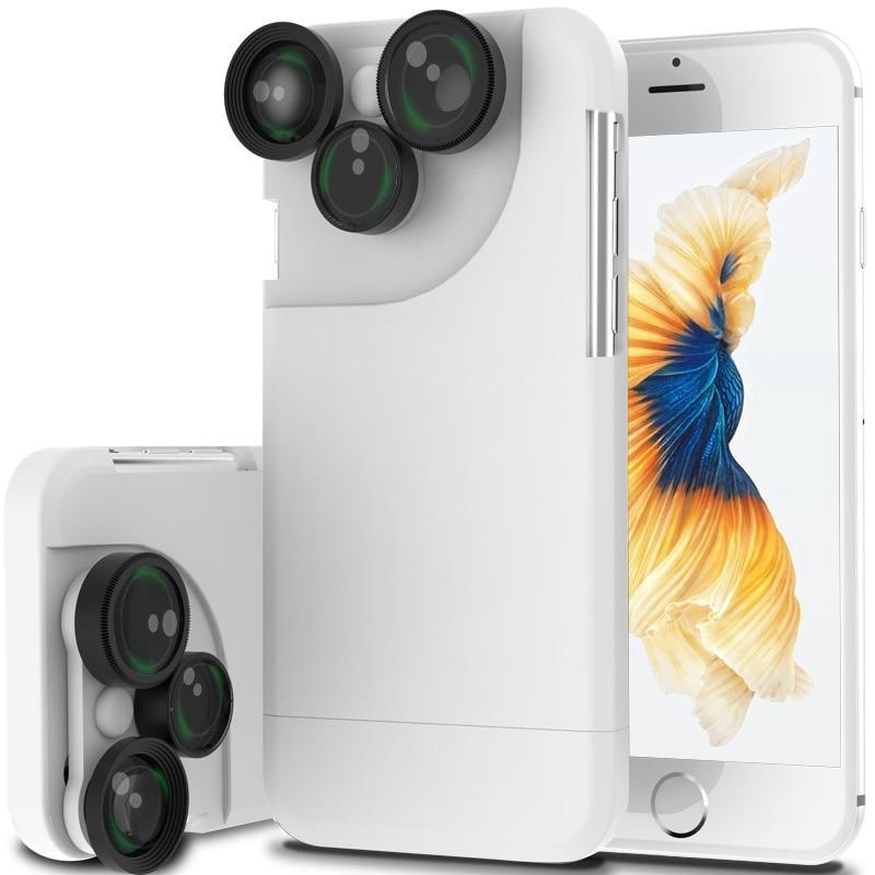 360° Rotating 4 In 1 Camera Lens