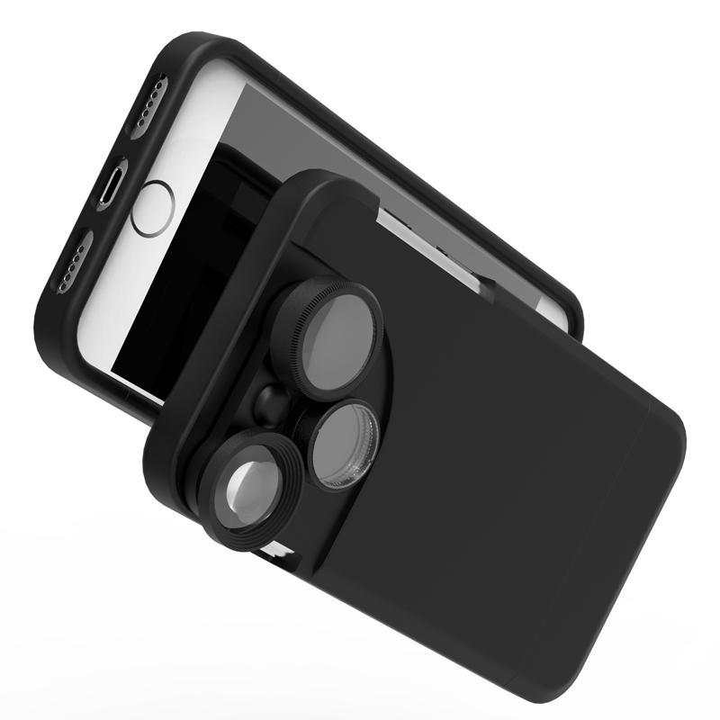 360° Rotating 4 In 1 Camera Lens