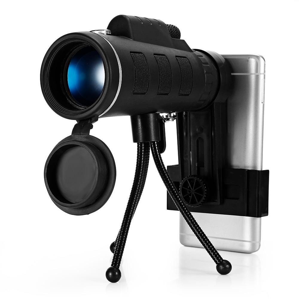 Monocular Phone Telescope With Clip Tripod