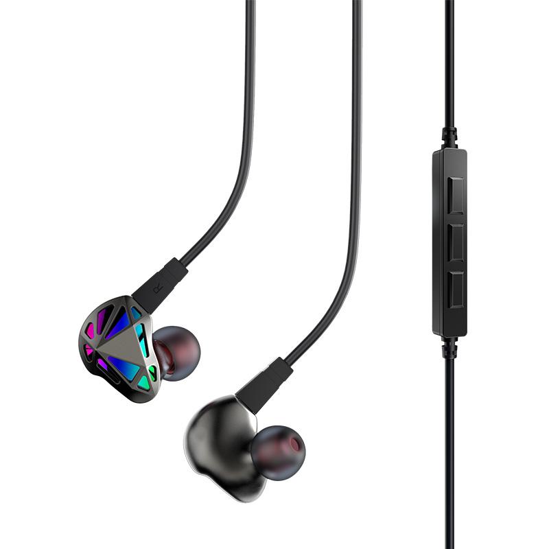 Coolest Mix-Driver HIFI Earphones with Dynamic and Balanced Armature Drivers