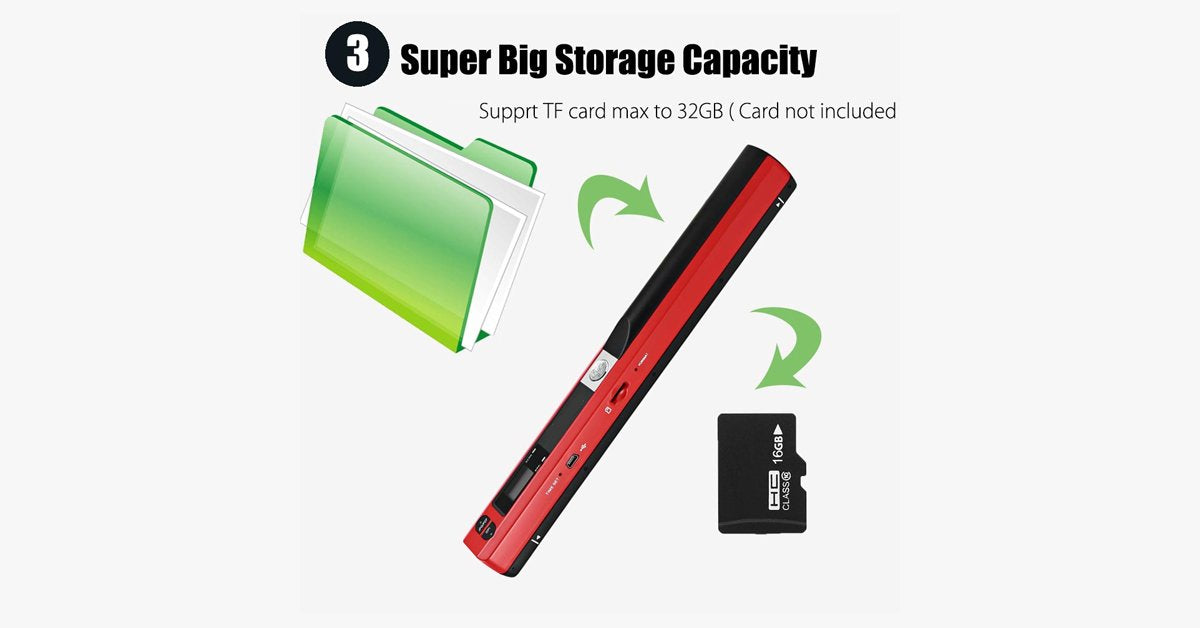 Wireless Portable Cordless Mini Scanner
