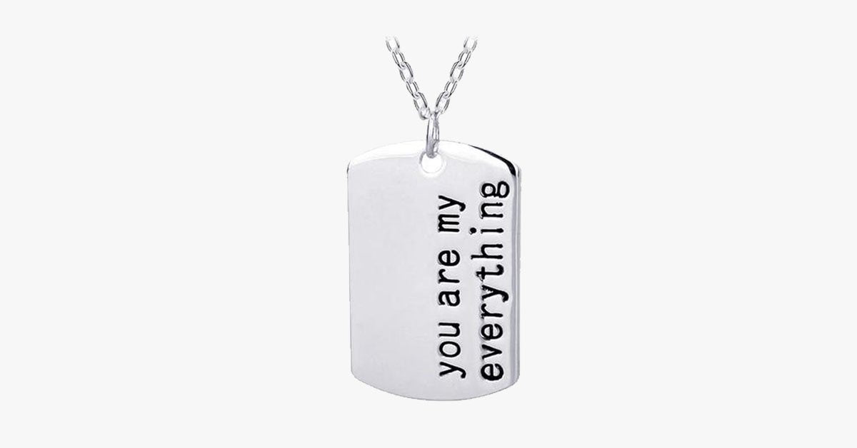 You Are My Everything Pendant