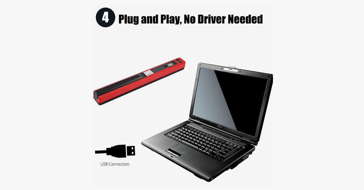 Wireless Portable Cordless Mini Scanner