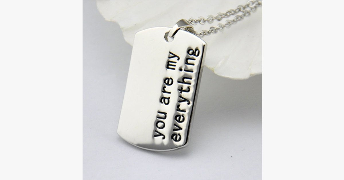 You Are My Everything Pendant