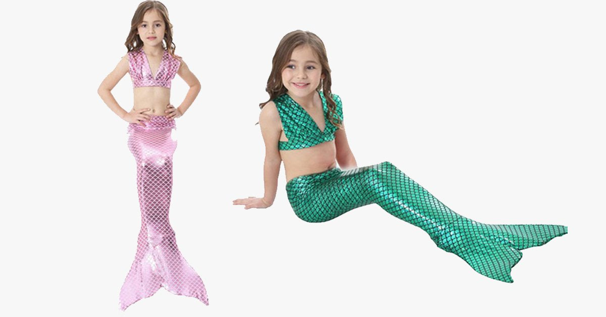 Mesmeric Girls Mermaid Swimwear –Swim like a True Beauty