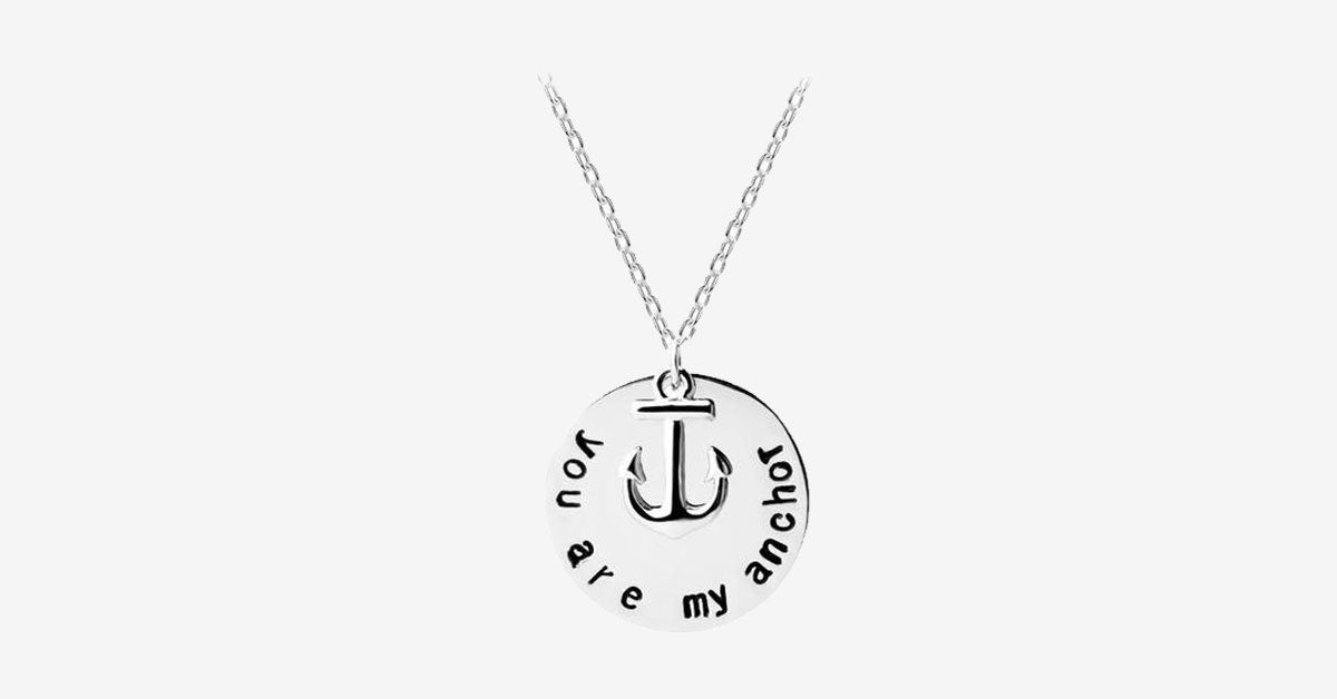 You Are My Anchor Necklace