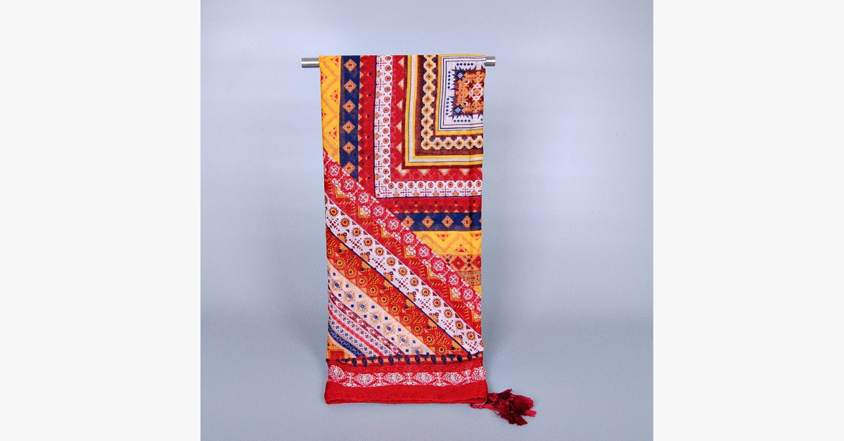 Bohemian Tapestry Pashmina Shawl