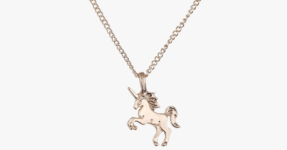 Life Is Magical Unicorn Necklace