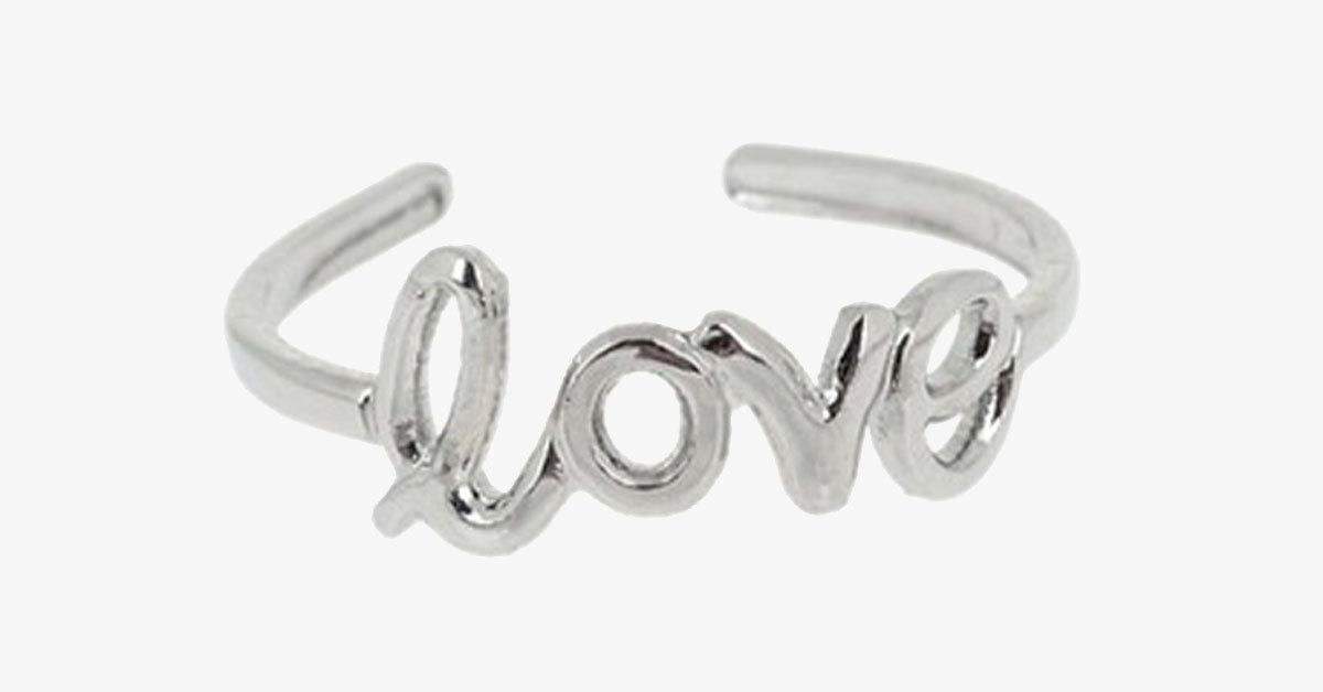 Love Letter Fashion Toe Ring