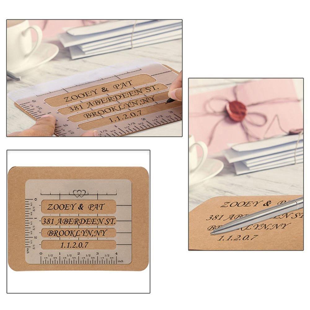 Stencil Writing and Envelope Addressing Guide