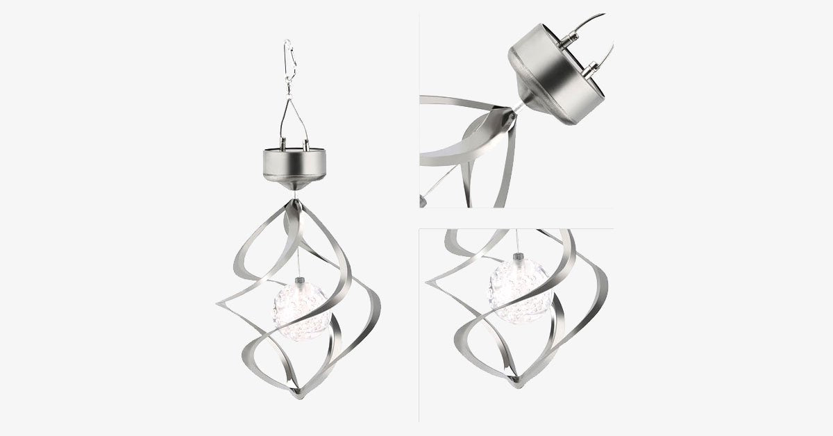 LED Color Changing Solar Light – Add a Colorful Wind Chime to Your Place!