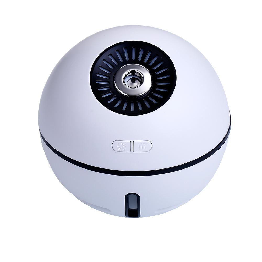 Rechargeable Mini Desk Humidifier With LED, Fan & Night Light, Also Your Power Bank