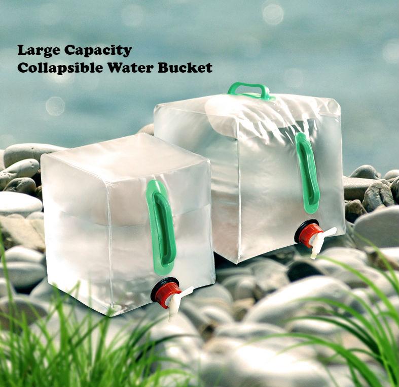Your Travel Reservoir -- Collapsible Water Bucket