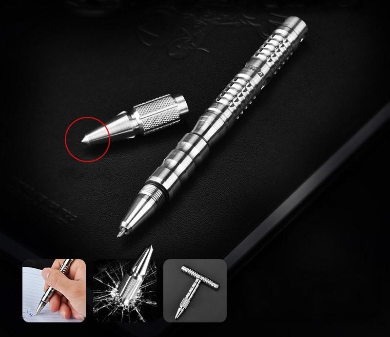 Portable Tactical Defensive CNC Gadget with Tungsten Steel Tip