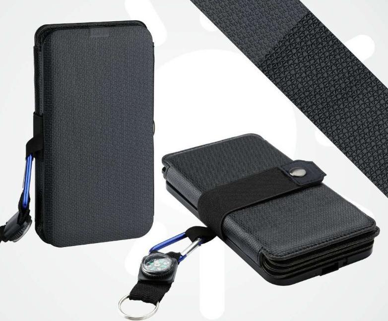 Portable Solar Power Bank With 5 Foldable Solar Panels, Faster Than You Think