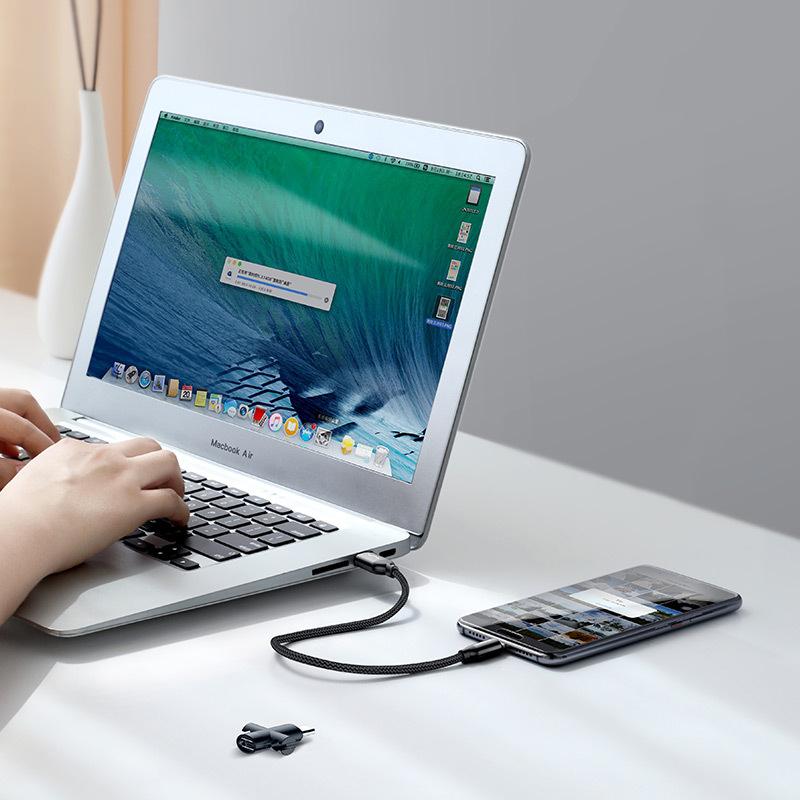 Take Convenient Power on the Go with 2-in-1 Detachable USB Cable