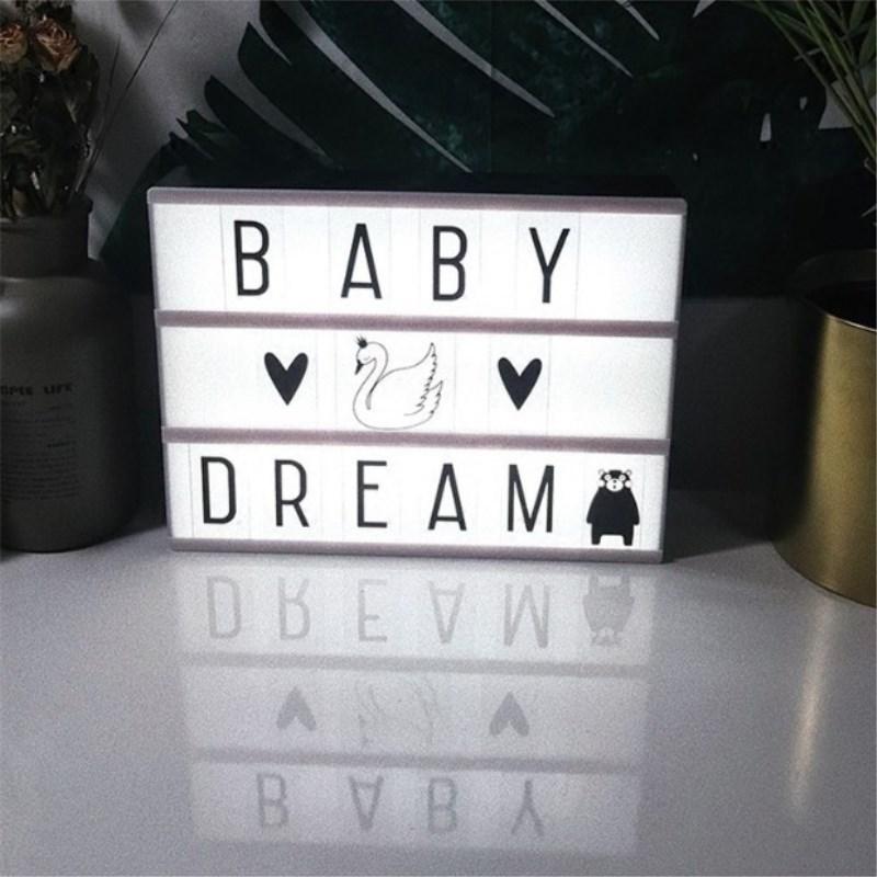 Message Board Lamp to Be the Storehouse of Your Thoughts & Feelings