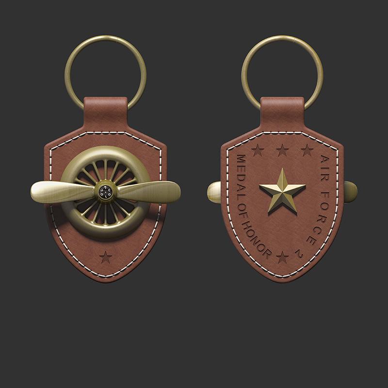 Rotatable Propeller Key Chain For Gift, Decoration, Car Key & Souvenir