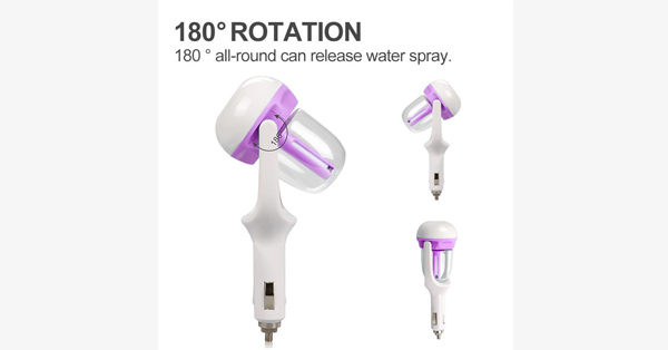 Car Air Humidifier And Aroma Diffuser – Make Your Car Smell Nice!