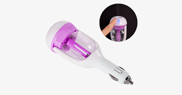 Car Air Humidifier And Aroma Diffuser – Make Your Car Smell Nice!