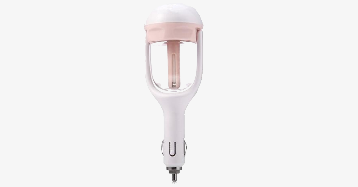 Car Air Humidifier And Aroma Diffuser – Make Your Car Smell Nice!