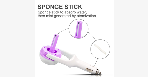 Car Air Humidifier And Aroma Diffuser – Make Your Car Smell Nice!