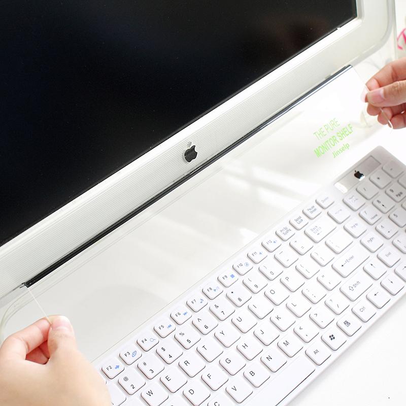 The Computer Monitor Message Board & Desk Organizer for a Clutter-Free Life