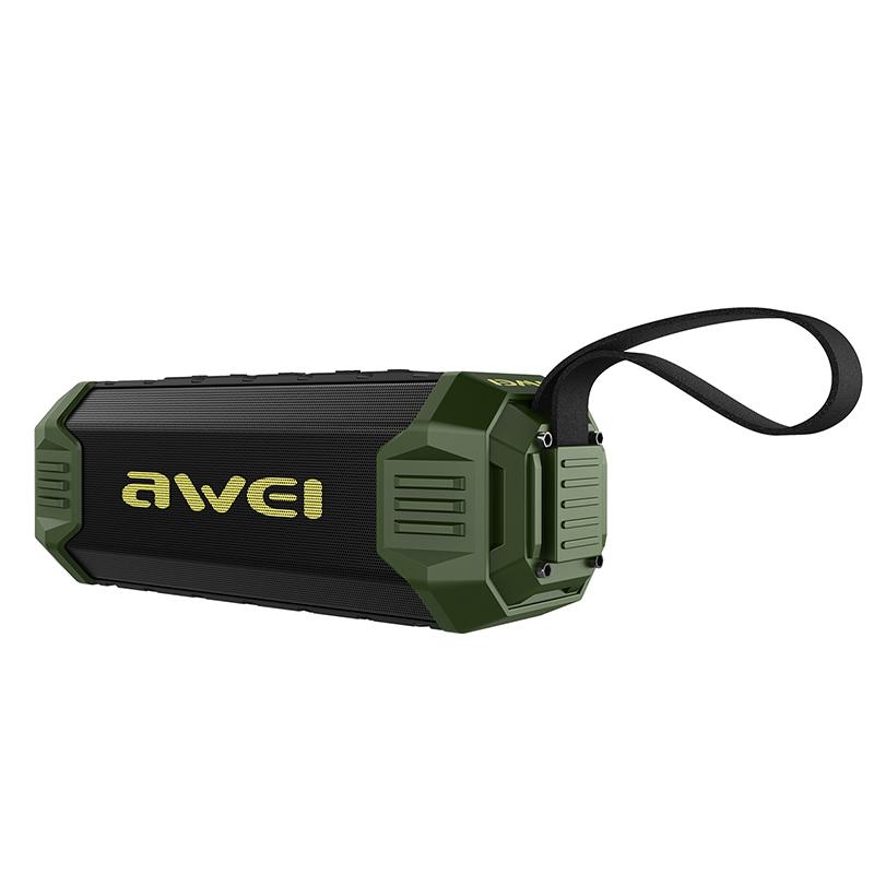 Waterproof Bluetooth & TF Card & USB Speaker That Hides Radio & Power Bank