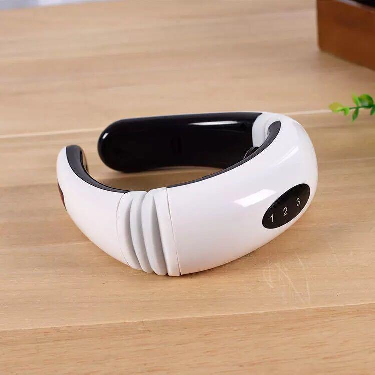 Give Your Neck a Break on the Go with Cordless Electrical Muscle Stimulation Massager