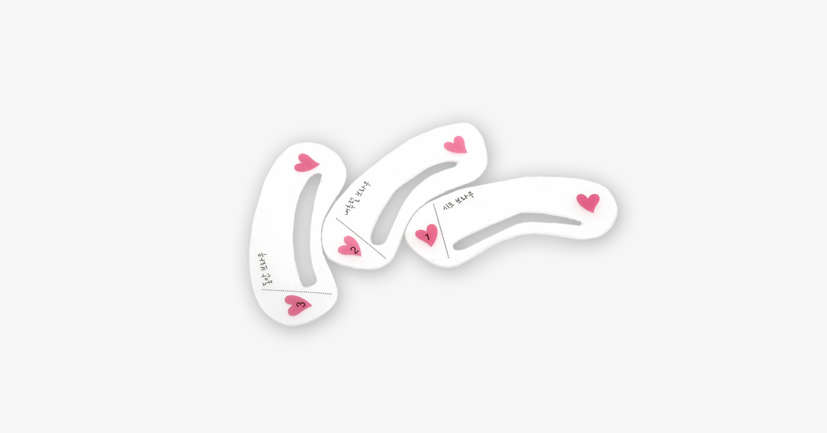 4 Pcs Eyebrow Tool Set