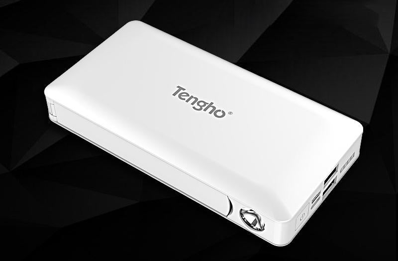 A Genuine & Genius Multitasker - Power Bank, LED Lamp, Flashlight & Phone Stand with Magical All-in-one Cable