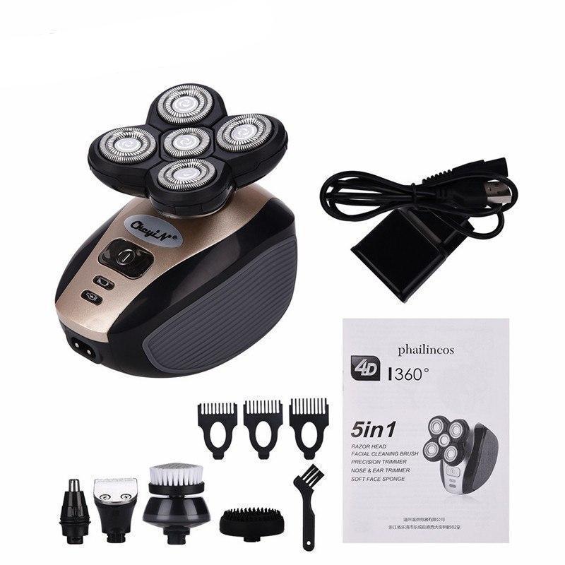 5 in 1 Rechargeable Electric Shaver