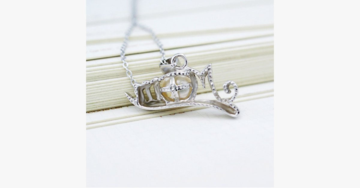 Pearl Mom Necklace