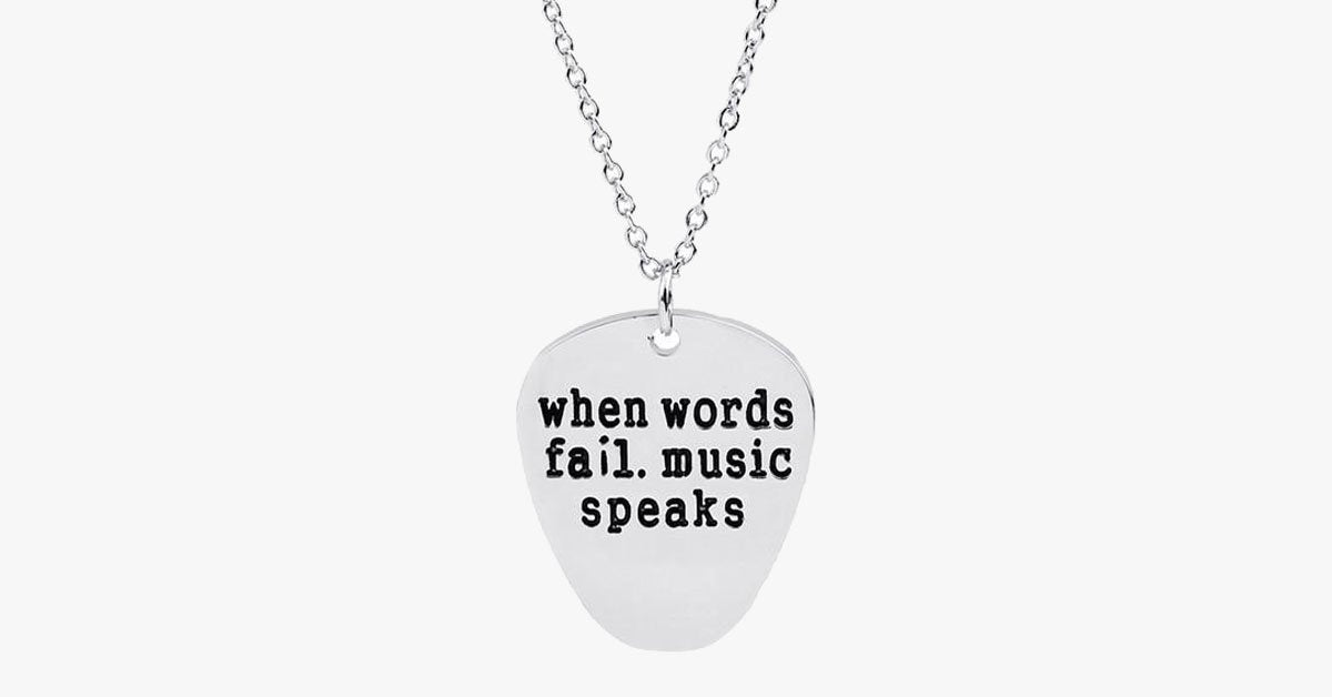 Music Speaks Pendant