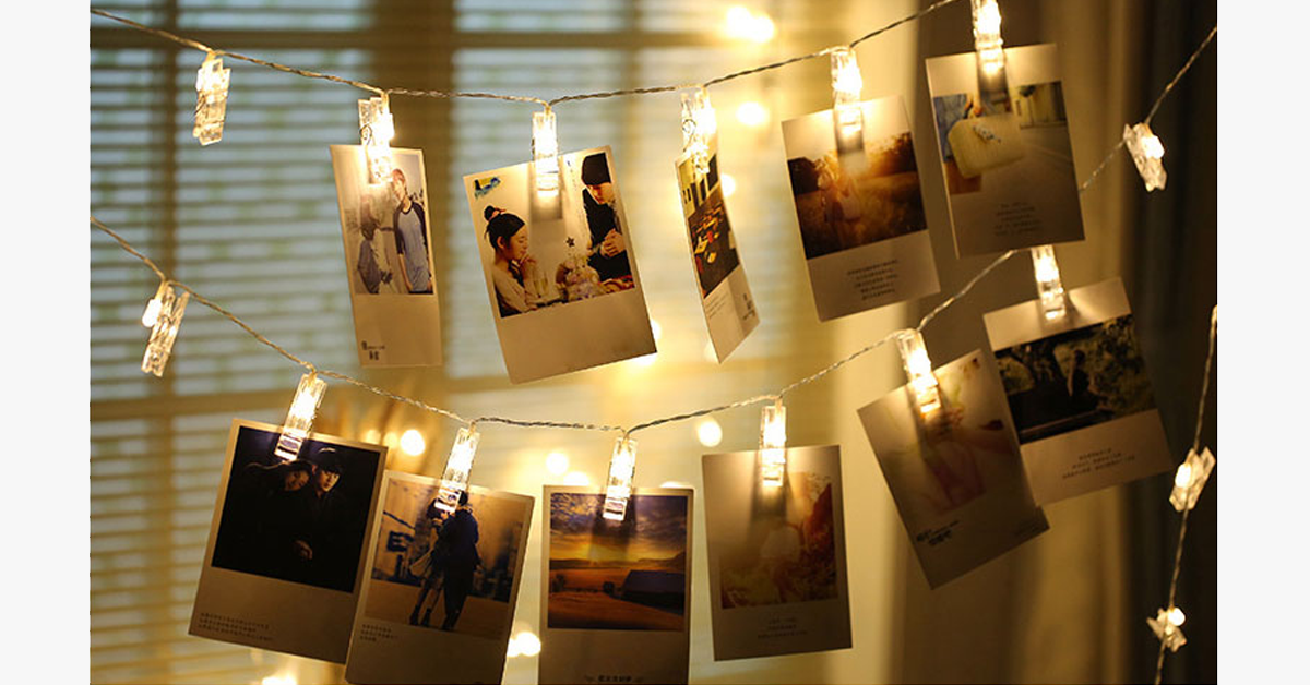 LED Photo String Light – Light up Your Room with Happy memories
