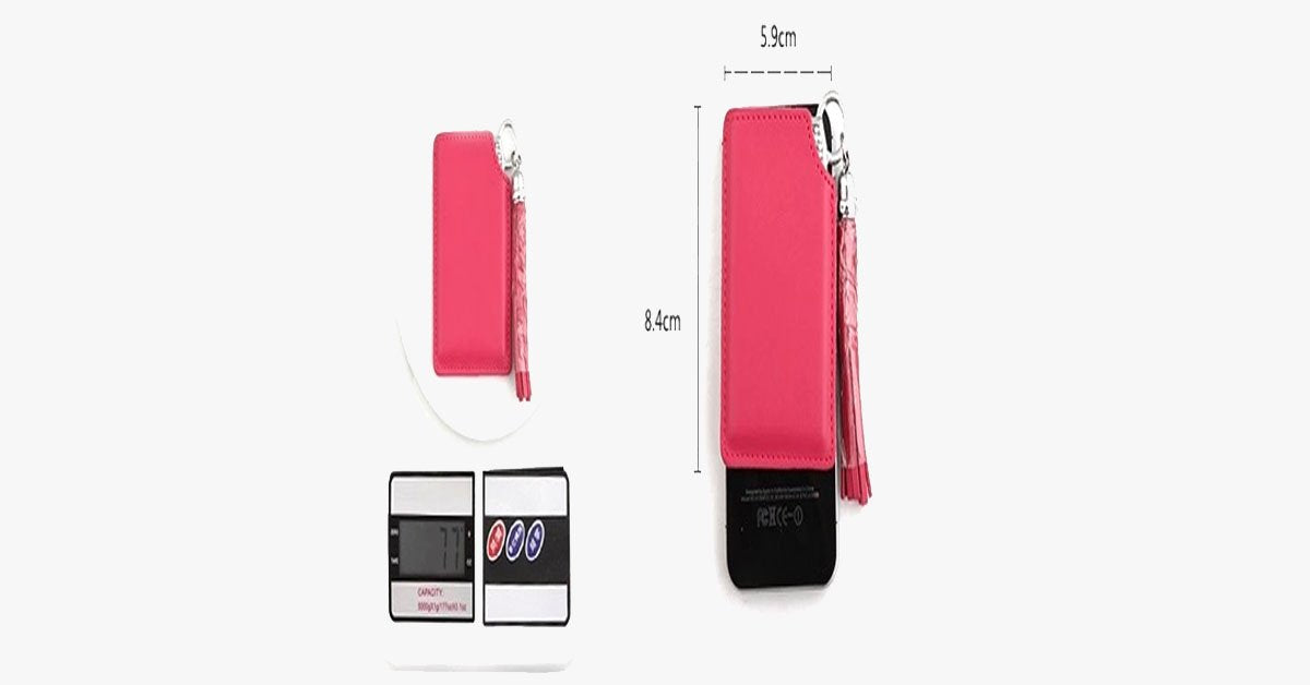 Portable Pink Pocket Mirror