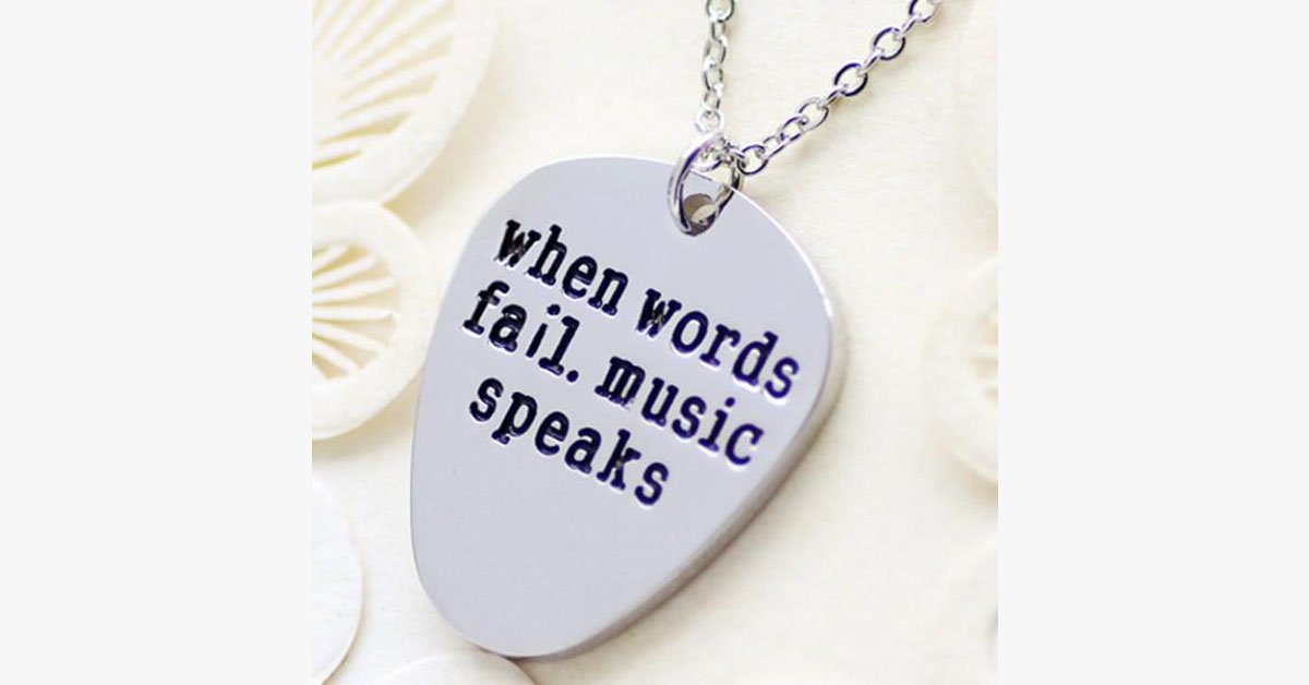 Music Speaks Pendant