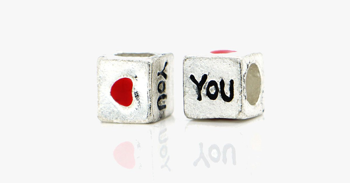 Love You Block Charm