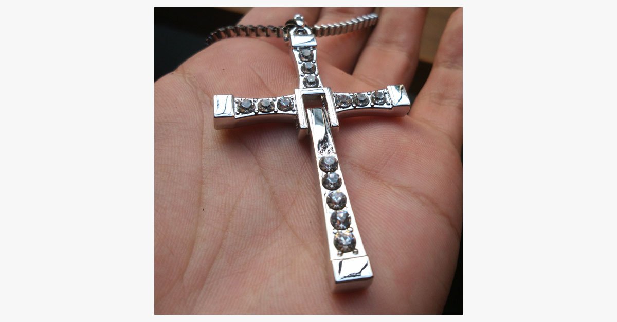 Cross Crystal Necklace