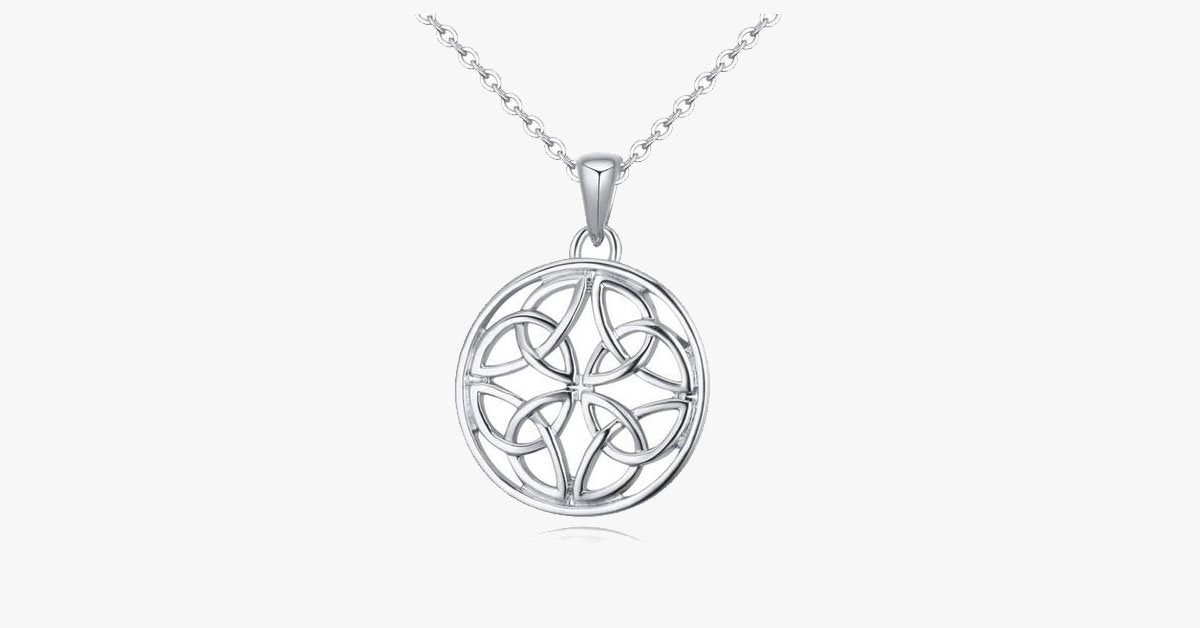 Celtic Knot Silver Pendant