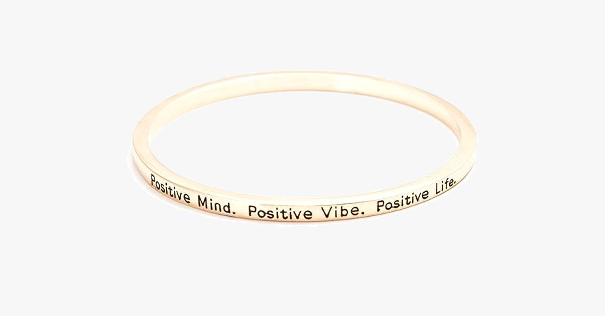 Positive Mind Bangle